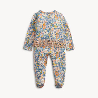 Magnetic Ruffle Footie Flora