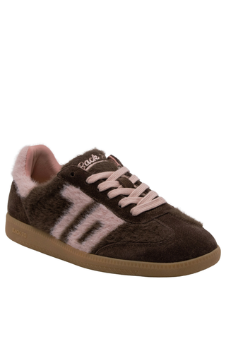 Mohair Coffee Pink Sneaker