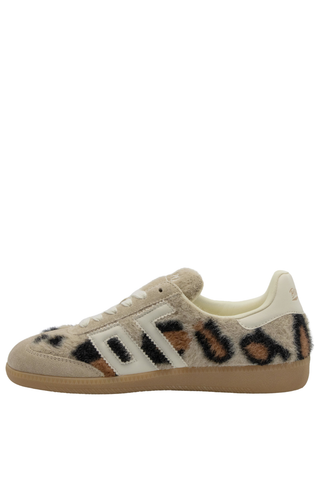 Mohair Camel Butter Leopard Sneaker