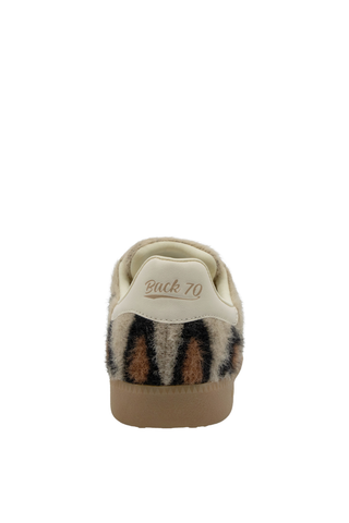 Mohair Camel Butter Leopard Sneaker