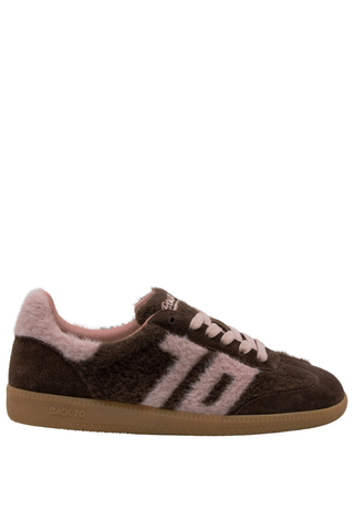 Mohair Coffee Pink Sneaker
