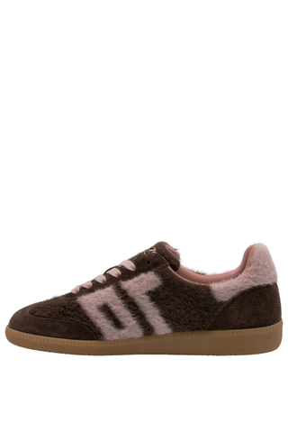 Mohair Coffee Pink Sneaker