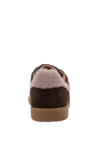 Mohair Coffee Pink Sneaker