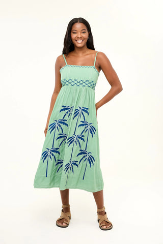 Nicole Dress Basil