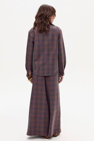 Moscow Twill Shirt Blue Prince of Wales
