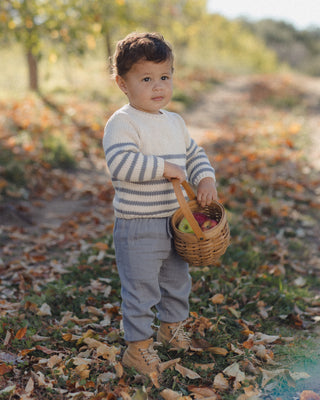Rex Sweater Slate Stripe