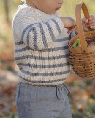 Rex Sweater Slate Stripe