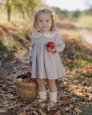 Callie Dress Blue Gingham