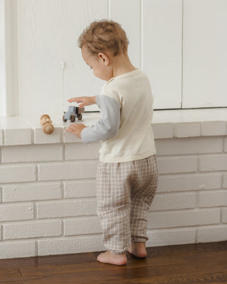 Woven Pant Blue Gingham