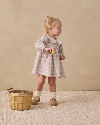 Callie Dress Blue Gingham