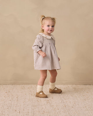 Callie Dress Blue Gingham