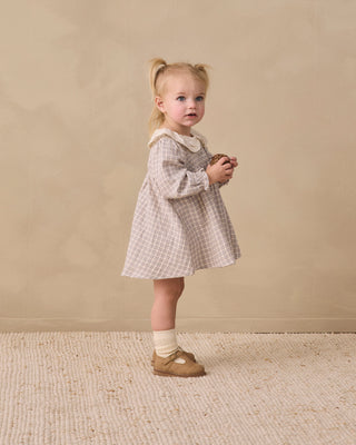 Callie Dress Blue Gingham