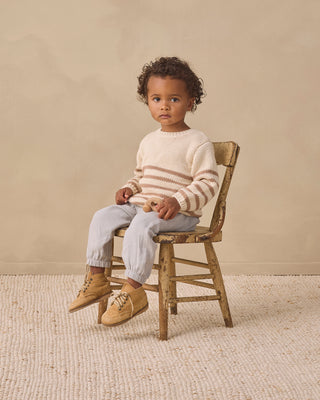 Rex Sweater Almond Stripe