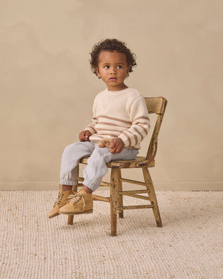 Rex Sweater Almond Stripe