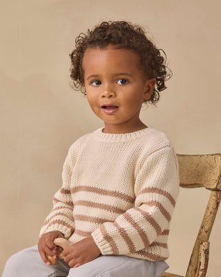 Rex Sweater Almond Stripe