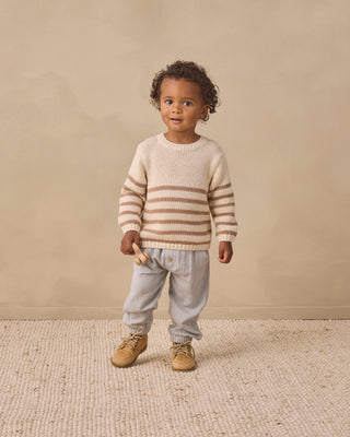 Rex Sweater Almond Stripe