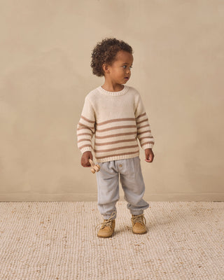 Rex Sweater Almond Stripe