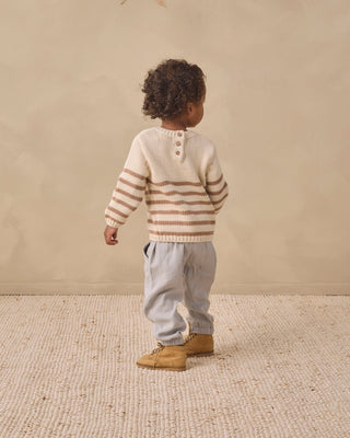 Rex Sweater Almond Stripe