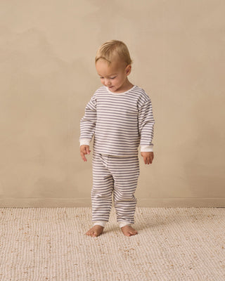 Cozy Set Slate Stripe