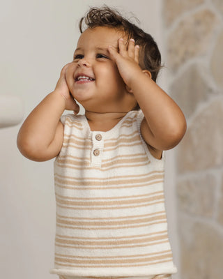 Taylor Knit Set Butterscotch Stripe