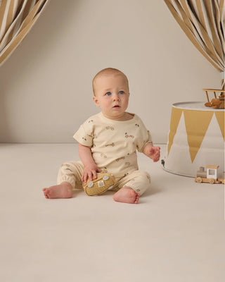 Jersey Tee + Pant Set Race Car