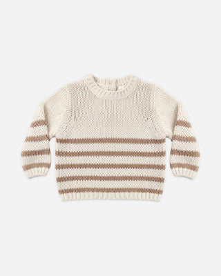 Rex Sweater Almond Stripe