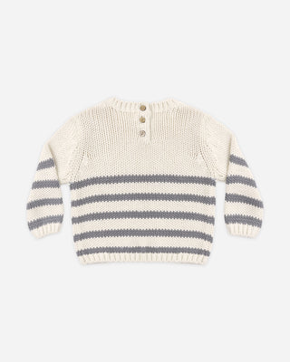 Rex Sweater Slate Stripe
