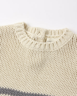 Rex Sweater Slate Stripe