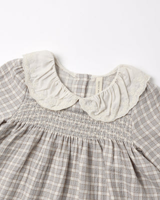 Callie Dress Blue Gingham