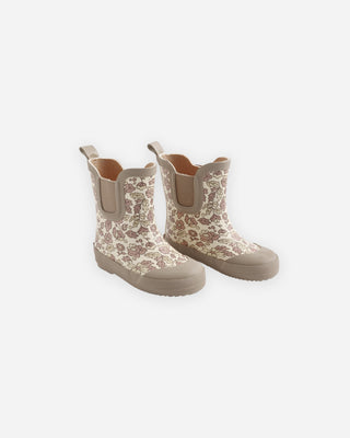 Rain Boots Pink Blossom