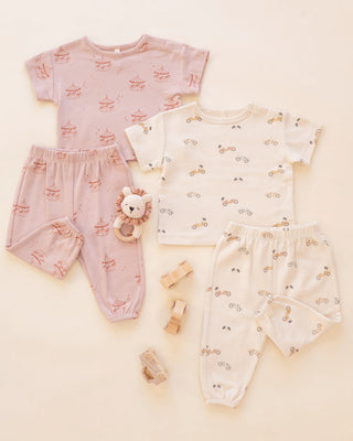 Jersey Tee + Pant Set Race Car
