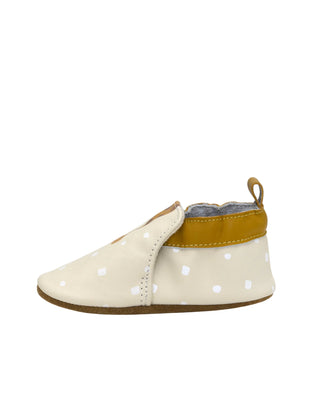 Spotted A Cutie Soft Soles Beige