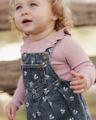 Vintage Overall Heart Ditsy Indigo