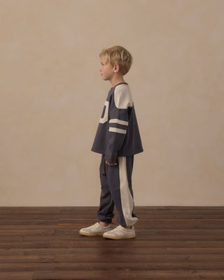 Paneled Sweatpant Midnight