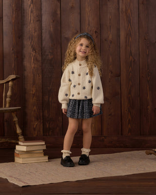 Tulip Cardigan Midnight Daisy