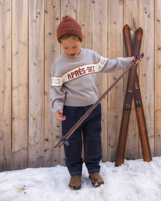 Reagan Sweater Apres Ski Dusty Blue