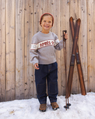 Reagan Sweater Apres Ski Dusty Blue