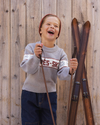 Reagan Sweater Apres Ski Dusty Blue