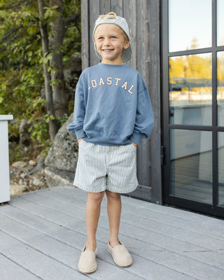 Relaxed Sweatshirt Coastal Marine