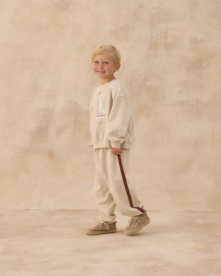 Oversized Sweatshirt Set Sail Pebble