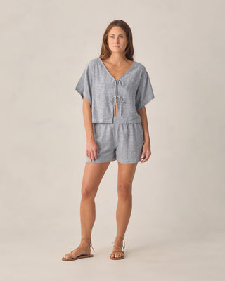 Women’s Juniper Set Marine Gingham
