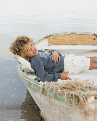 Sweatshirt Seas The Day Navy