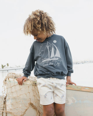 Sweatshirt Seas The Day Navy