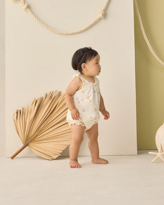 Shoulder Tie Bubble Angel Fish Ivory