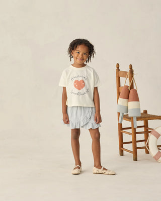 Boxy Tee Americas Sweetheart Ivory