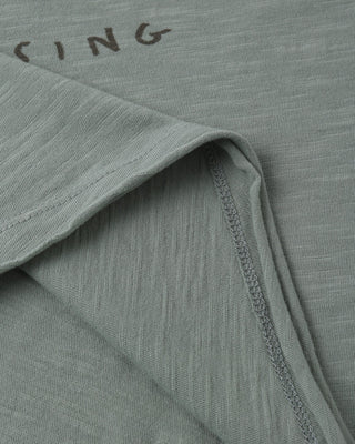 Raw Edge Tee Cruising Green