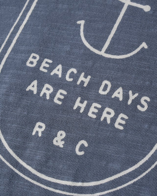 Raw Edge Tee Beach Days