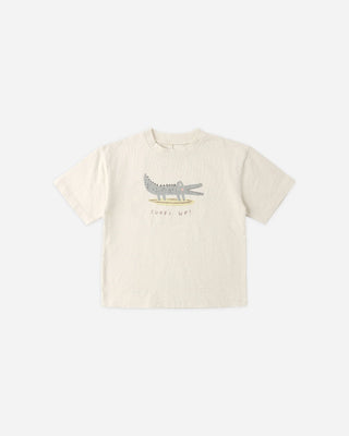 Relaxed Tee Alligator Natural