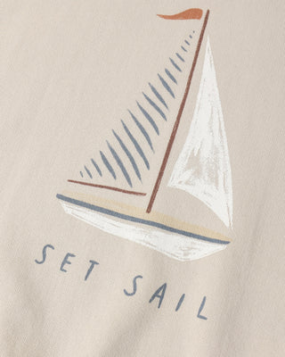 Oversized Sweatshirt Set Sail Pebble