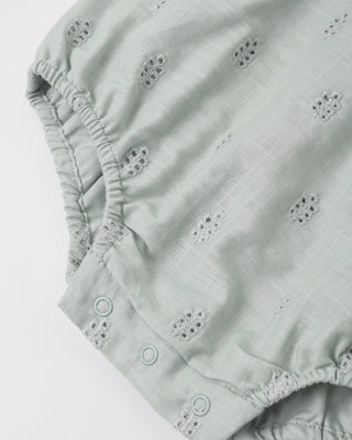 Mylar Romper Seafoam